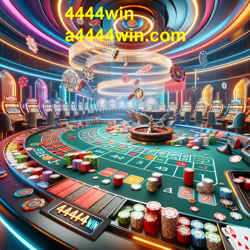 Descubra o Mundo Empolgante dos Jogos Online no 4444win